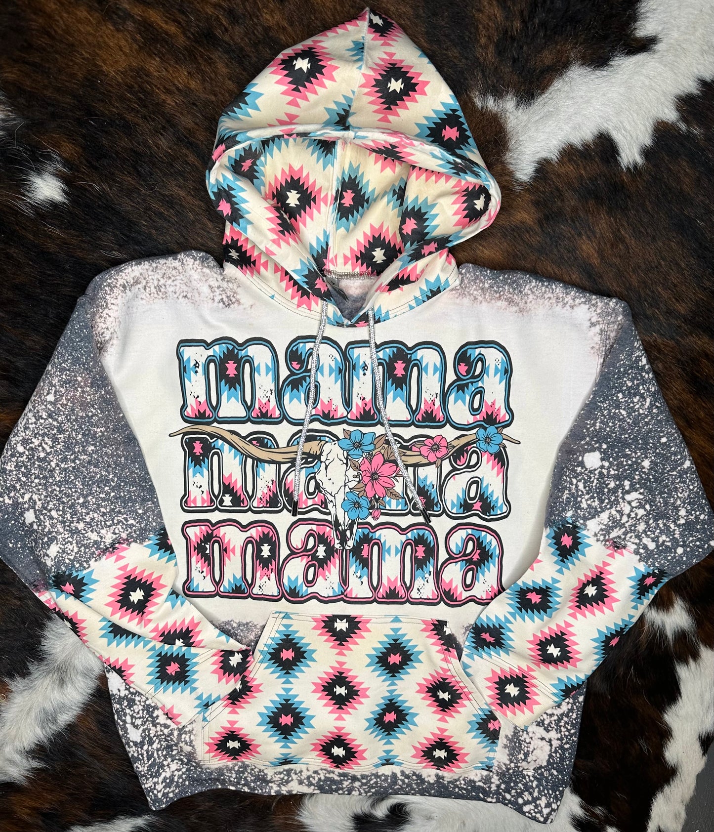 Mama Aztec hoodie