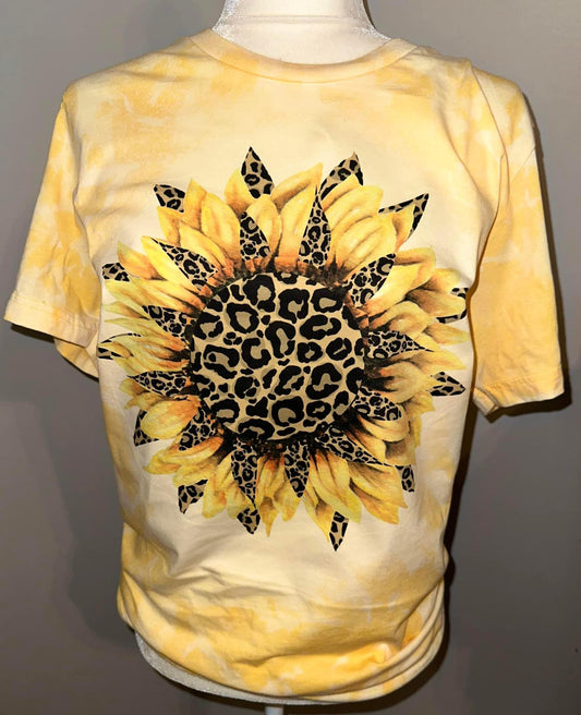 Leopard Sunflower tee