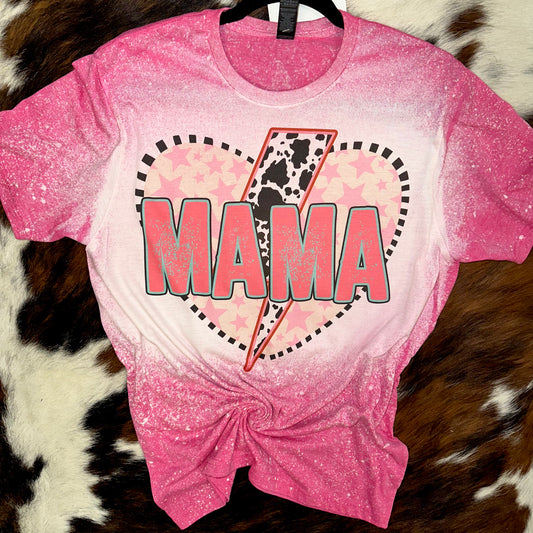 Mama Cow print lightning