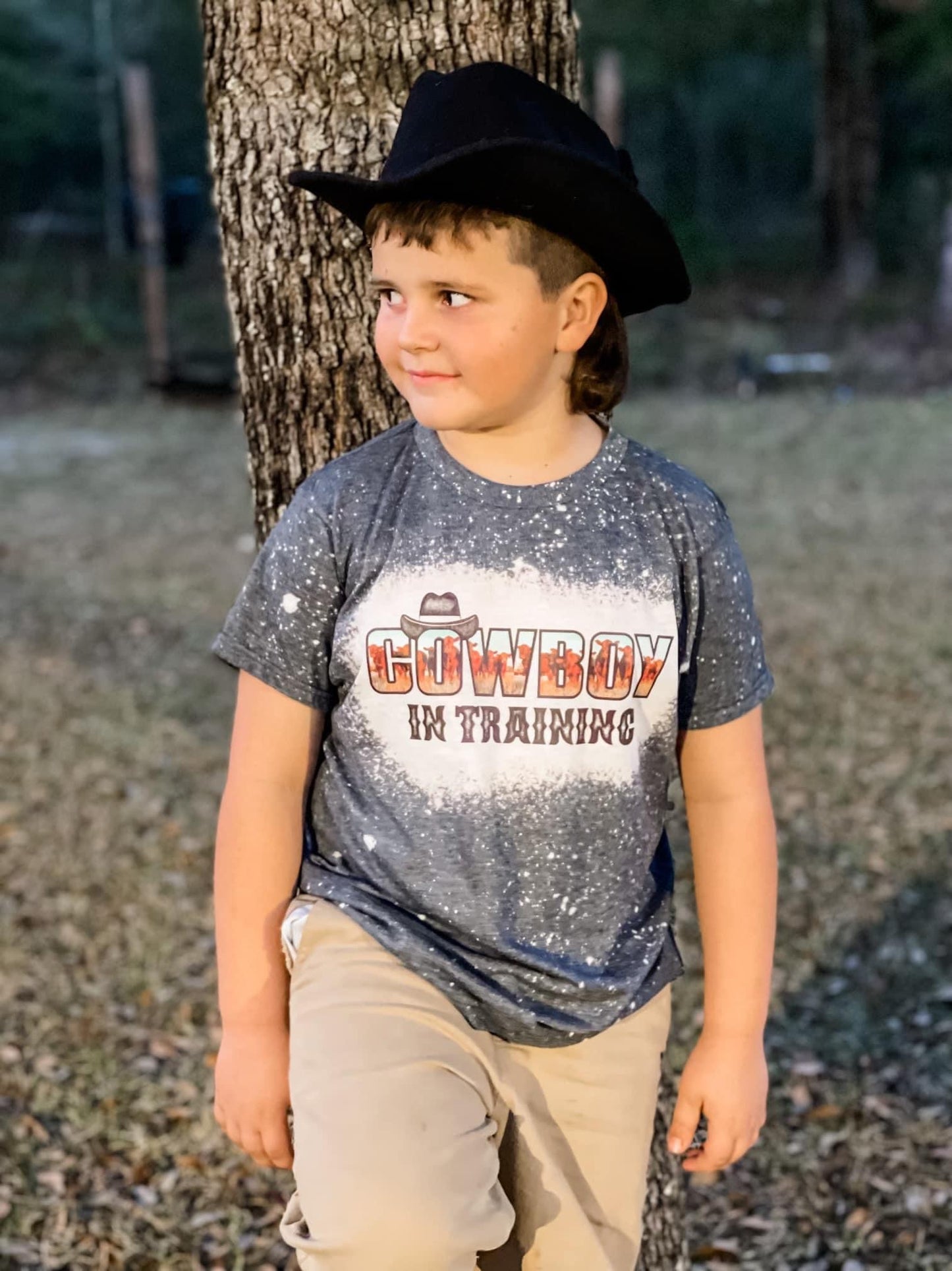 Cowboy in training