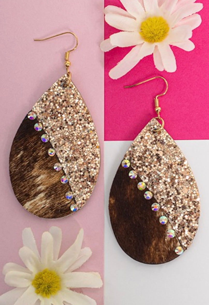 Glitter earrings